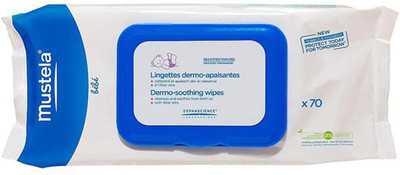 Mustela Dermo-Soothing Wipes - 70pc