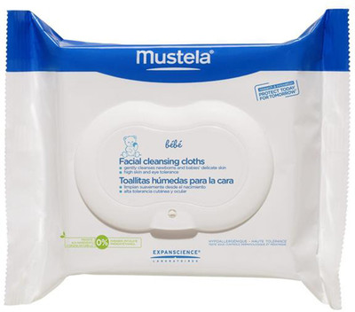 

Mustela Facial Cleansing Cloths - 25Pk