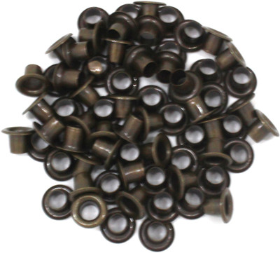 

Nimida High quality , light weight , soft and durable multipurpose Eyelet/Grommet made of Brass, Colour – Choco Brown ,Size Outer Dia 7 mm, Inner Dia 3 mm, Outer height 5 mm and Inner height – 4 mm. Light weight – Just 9 grams for 100 nos.