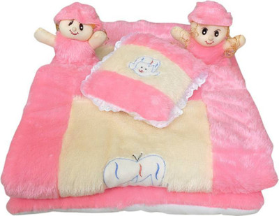

royal aditya Ba Foldable Cotton Printed(Fabric, Pink)