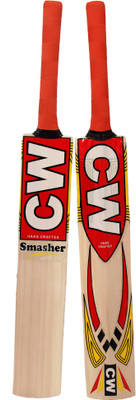 

CW 2 X Smasher Kashmir Willow Tennis Cricket Bat For Tennis Wind Ball Sizes  Kashmir Willow Cricket Bat(, 1000 kg