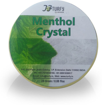 

Turfy Menthol crystal-100% Pure and Natural (pet jar)(25 g)