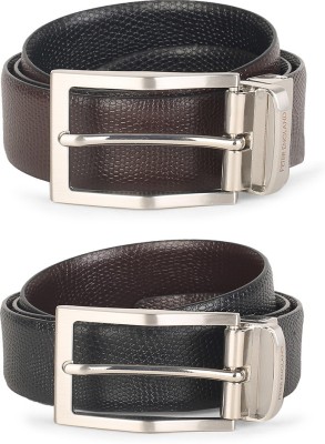 

Peter England Men Black Genuine Leather Belt, Peter England Men Casual Black, Brown Genuine Leather Reversible Belt, Peter England Men Black Genuine Leather Belt