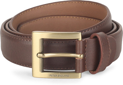 

Peter England Men Brown Genuine Leather Belt, Peter England Men Casual Brown Genuine Leather Belt
