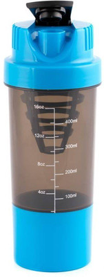 

Ozomax SHAKE MIX BLUE 500 Shaker(Pack of 1, Blue, Black), Black;blue