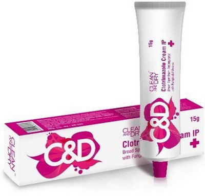 

Clean & Dry Clotrimazole Cream IP 15g(15 g)