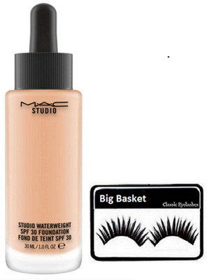 

big basket Eyelashes, Waterweight Spf 30 Foundation Found De Teint(Set of 2)