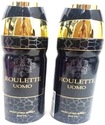 

ARQUS ROULETTE UOMO Perfume Body Spray - For Men & Women(400 ml, Pack of 2)