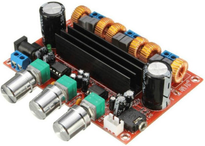 

TECHNOLOGYBAZAR TPA3116D2 50Wx2+100W 2.1 Amplifier Board 12V-24V Power Interconnect Electronic Hobby Kit
