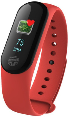 

UFIT COLOUR PLUS SMART FITNESS BAND Fitness Band(Red, Pack of 1)