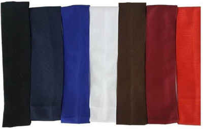 

INAAYA New Sports Head Bands For Girls, Set Of 7 Pcs, Multicolor Hair Band(Multicolor)
