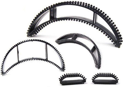 

Glorious Set of 5 Hair Bumpits - Black Hair Accessory Set(Black)