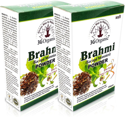 

3G Organic Premium Quality Brahmi Powder(200 g)