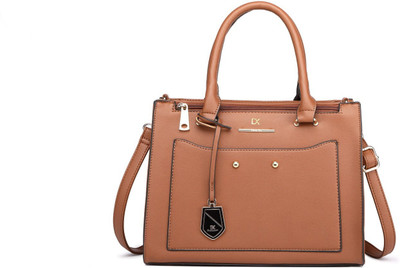 Diana Korr Hand-held Bag(Brown)