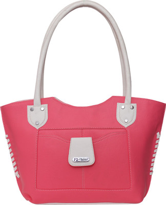 

FD Fashion Shoulder Bag(Pink, Grey), Grey;pink