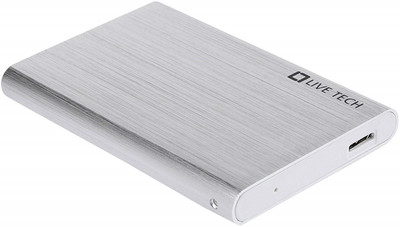 

Live Tech 3.0 External Hard Drive Case 2.5 External(For lapto, computer, Silver)