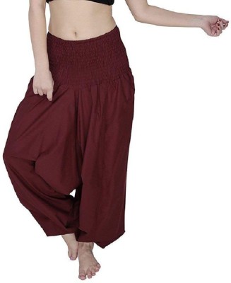 iCare Solid Cotton Blend Men & Women Harem Pants