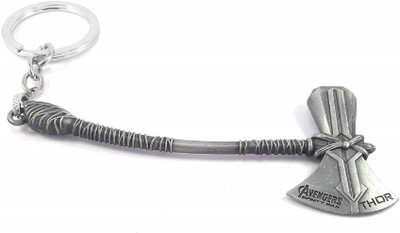 Avenger Silver Avengers Infinity War Thor Axe Key Case Key Chain