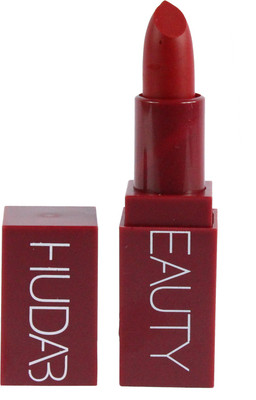 

Huda Beauty Professional Matte Long Lasting Lipstick Light Maroon Color 3 Gm(Light maroon)