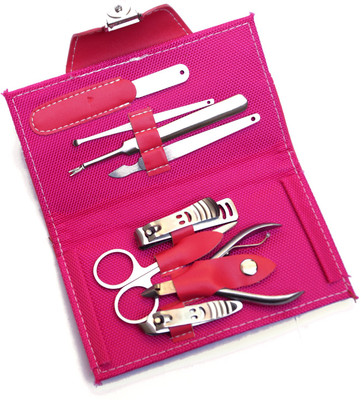 

Healthllave Manicure | Pedicure Kit | Nail Clippers Set Stainless Steel Personal Manicure & Pedicure Travel - Pack of 8(50, Set of 1)