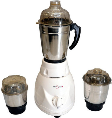 

EssStar DIAMOND 600 50 W Juicer Mixer Grinder(White, 3 Jars)