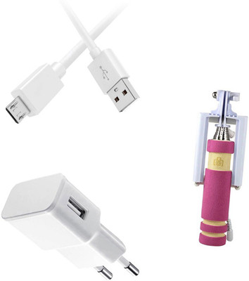 DAKRON Wall Charger Accessory Combo for Honor 9i(White)