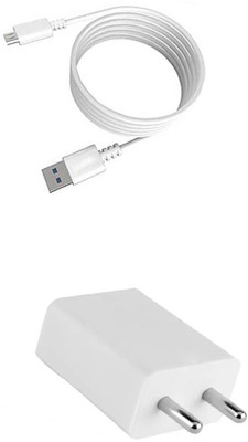 DAKRON Wall Charger Accessory Combo for Jivi Prime P444(White)