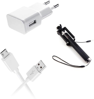 SARVIN Wall Charger Accessory Combo for Gionee M7 Power(White)