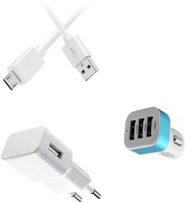 SARVIN Wall Charger Accessory Combo for Swipe Neo Power 4G(White)