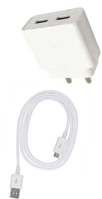 SARVIN Wall Charger Accessory Combo for Lava Z80(White)