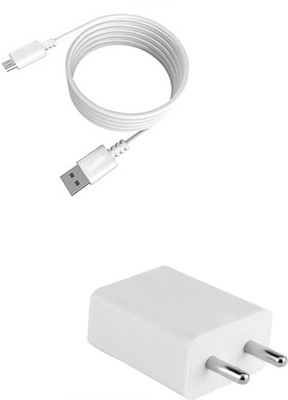 DAKRON Wall Charger Accessory Combo for Karbonn Aura Note 2(White)