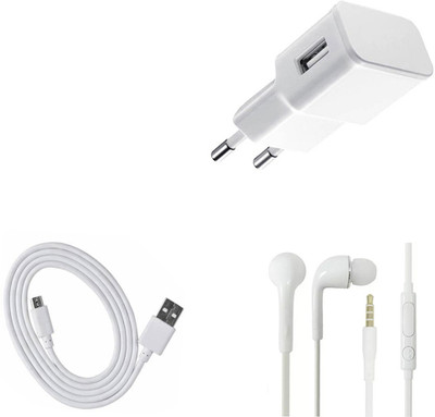 SARVIN Wall Charger Accessory Combo for Intex Aqua Style III(White)