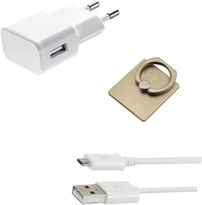 DAKRON Wall Charger Accessory Combo for Gionee X1s(Multicolor)