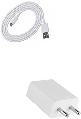 DAKRON Wall Charger Accessory Combo for Lava Z80(White)