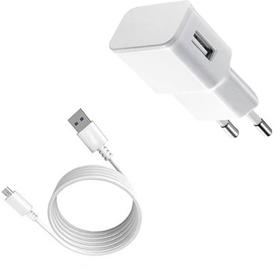 SARVIN Wall Charger Accessory Combo for LG Q6 Plus(White)