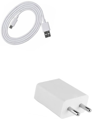 SARVIN Wall Charger Accessory Combo for Samsung Galaxy On Nxt(White)