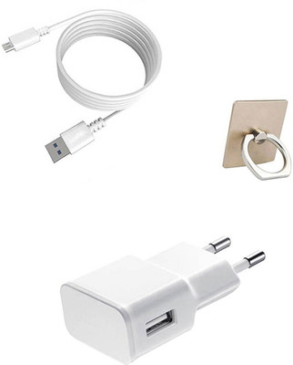 SARVIN Wall Charger Accessory Combo for Jivi Prime P444(White)