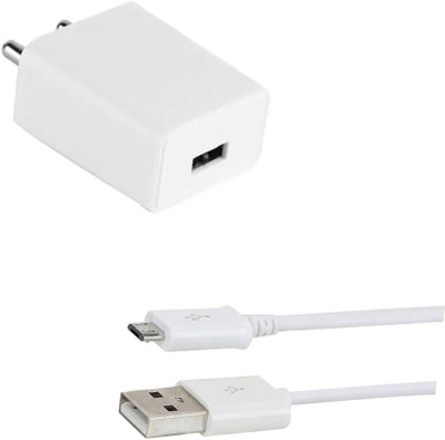 DAKRON Wall Charger Accessory Combo for Yu Yureka 2(White)