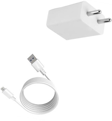 DAKRON Wall Charger Accessory Combo for Itel Selfiepro S41(White)