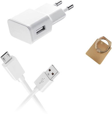 DAKRON Wall Charger Accessory Combo for iVooMi Me5(White)