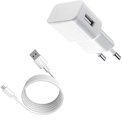 DAKRON Wall Charger Accessory Combo for Oppo F5(White)