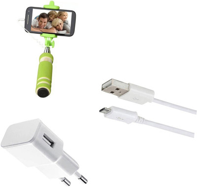 DAKRON Wall Charger Accessory Combo for Kult Gladiator(White)