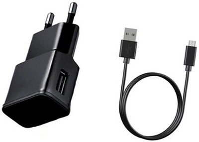DAKRON Wall Charger Accessory Combo for Lava Z70(Black)