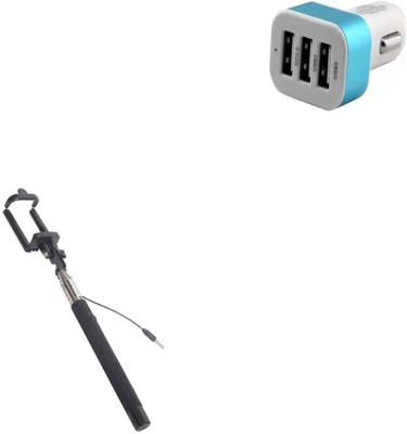 DAKRON Selfie Stick Accessory Combo for Swipe Elite VR(Multicolor)