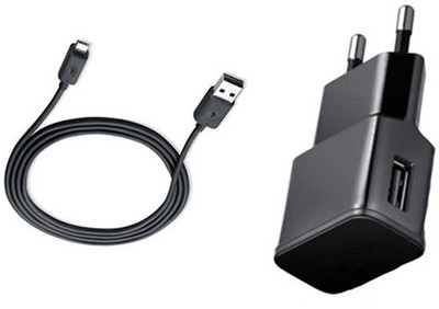 DAKRON Wall Charger Accessory Combo for Intex Aqua Note 5.5(Black)