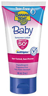 

Banana Boat Boat Baby Sunscreen Lotion SPF50 - 90ml (3oz)(90 ml)