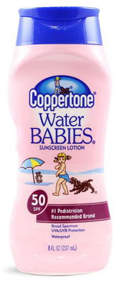 

Coppertone Water Babies Sunscreen Lotion SPF50 - 237ml (8oz)(237 ml)