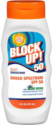 

BLOCK UP 50 baby Sunscreen with Aloevera SPF50 - 237ml(8oz)(237 ml)
