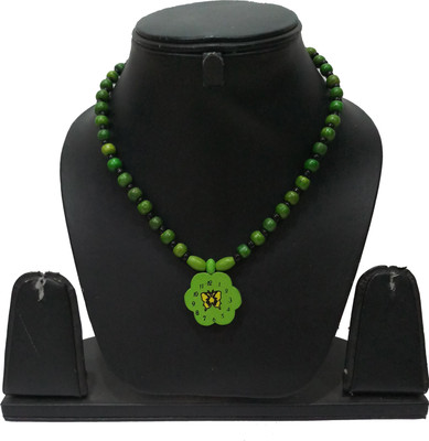 Shilpi Arts Wooden Necklace Set with Hand Crafted Colour Full Design Latest Collection Wood Necklace