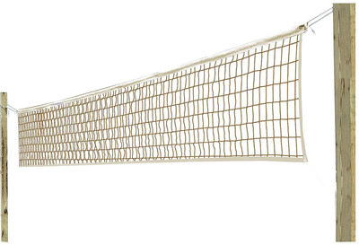 

QUINERGYS ® High Energy Accurate Cotton Volleyball Net (White) Volleyball Net(White)